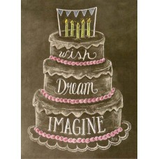LEANIN TREE GREETING CARD Wish Dream Imagine